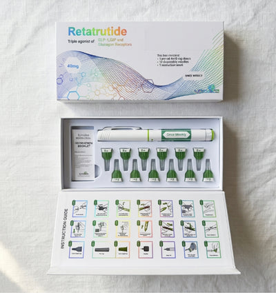 Retatrutide 40mg —Weight Loss — GLP-1 GIP Glucagon Formula