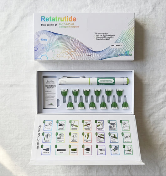 Retatrutide 40mg —Weight Loss — GLP-1 GIP Glucagon Formula